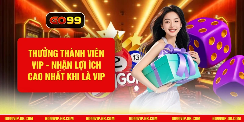 Thưởng Thành Viên VIP - Nhận Lợi Ích Cao Nhất Khi Là VIP 2026 Thưởng Thành Viên VIP